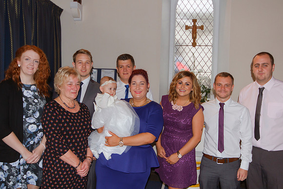LYLAH JANE O'SULLIVAN'S CHRISTENING